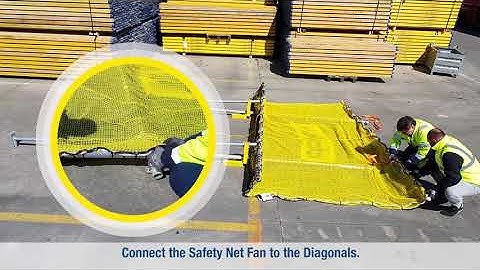 Doka Safety Net Fan: Debris Net System for any Building Structure