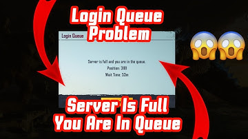 Pubg Mobile Login Queue || Server Is Full You Are In Queue || WHAT HAPPENED EXPLAINED?!