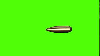 Flying Bullet Green Screen Footage - Free Green Screen Effects 4K - Vfx footage