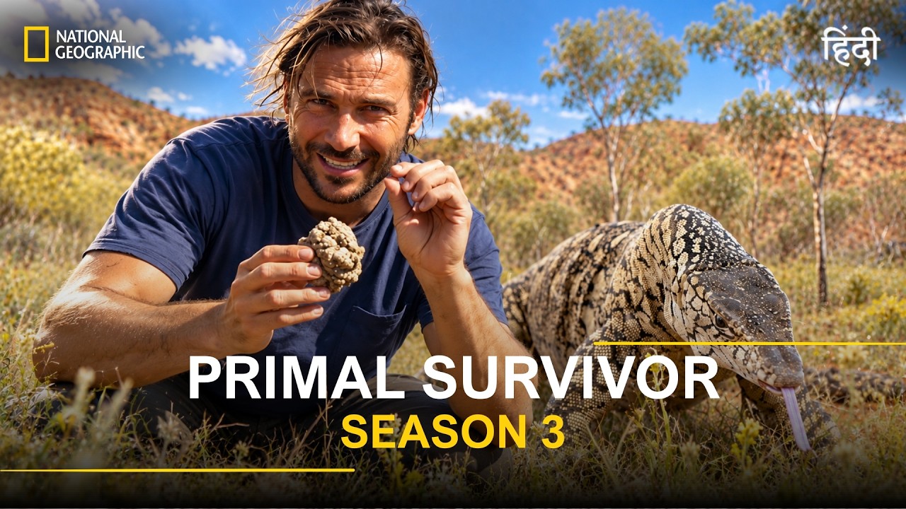 तपते जंगल में पानी की तलाश | Outback Inferno | Primal Survivor Season 3 | National Geographic