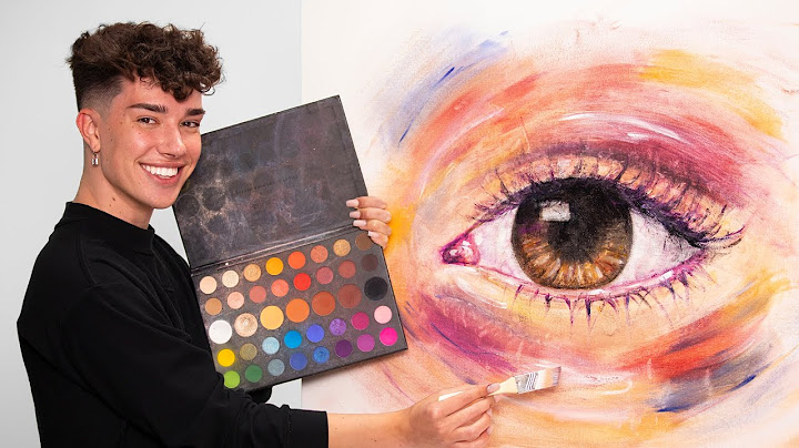 Destroying My Palette & Turning It Into Paint!