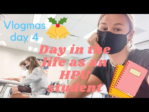 A DAY IN THE LIFE AS AN HPU STUDENT (vlogmas day 4)