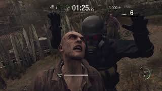 Resident Evil 4 Remake Mercenaries Vilage S++ with Hunk