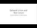 Delayed Union and Non Union - Orthopedics for Medical Students