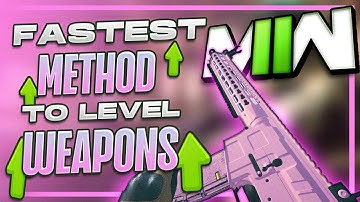 FASTEST Weapon XP Method In MW2! (Weapon XP Glitch)