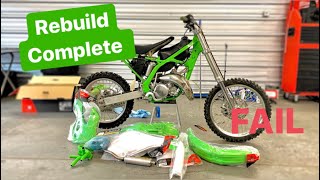 Kawasaki KX125 Did Not Start For Years Finally Turns Over. Brand New Look by Auto Rebuilds Garage 17,517 views 4 years ago 14 minutes, 35 seconds