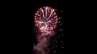 Ithaca College Pre-Graduation Fireworks 2013: celebrating with Talia Sternberg on her graduation
