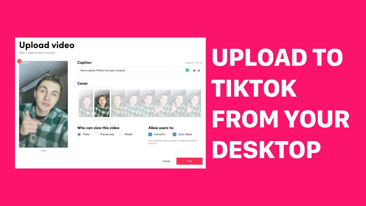 Editor de Video de TikTok Gratuito - Crea TikToks En Línea - VEED