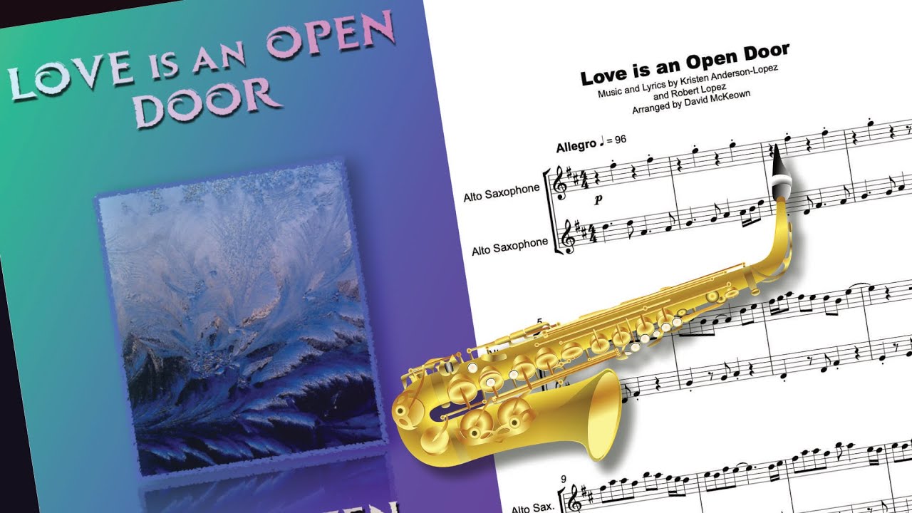 Love is an Open Door, from Frozen, Alto Saxophone Duet - YouTube
