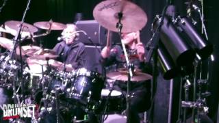 Roberto Gualdi & Franz Di Cioccio, double drumming