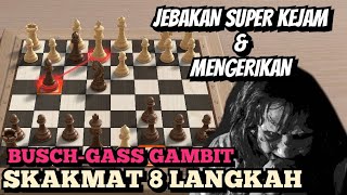 Serangan Hitam tanpa henti | kombinasi Traxler dan Stafford Gambit [full Attack]