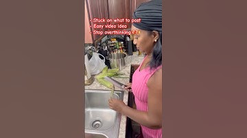 Simple Video Idea | Stop Overthinking and Just Post #postideas #contentcreatortips  #donnatips