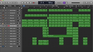 Afrobeat Africa 70 style composition Logic Pro X (IBDP Music Exploring 1 minute creating task)