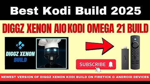 Best Kodi Build 2025 - DIGGZ XENON AIO KODI BUILD | The BEST FULLY Working Build On Firestick 2025