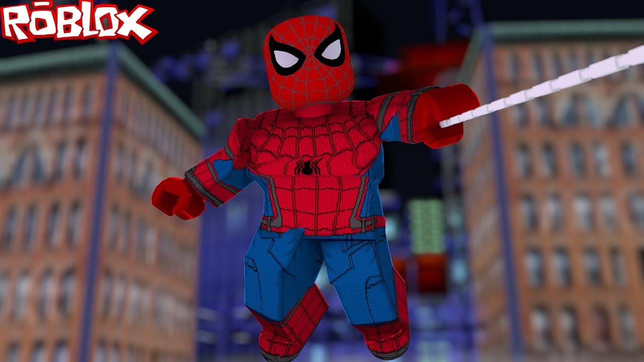 Roblox: HOMEM ARANHA PRETO!! ( Roblox Spider-Man ) 