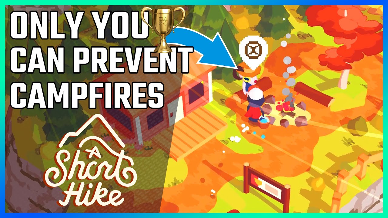 Only You Can Prevent Campfires Trophy Guide - A Short Hike (PS4/PS5)