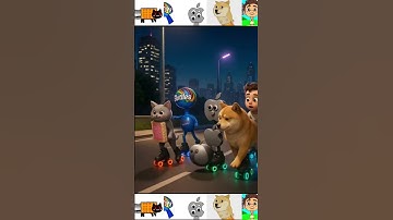 Nyan Cat X Skittles X Apple X Doge X Luca Are Skating Shoes In Real Life #incredibox #sprunki