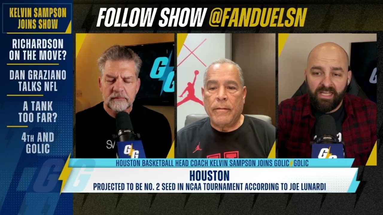 Kelvin Sampson on Houston’s Big 12 Battles, NIL Challenges & March Goals | Golic & Golic