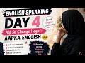 English Speaking Day 4 | Hesitation Se Confidence Tak 🥺✨ #fluentwithshahna #englishspeaking #english