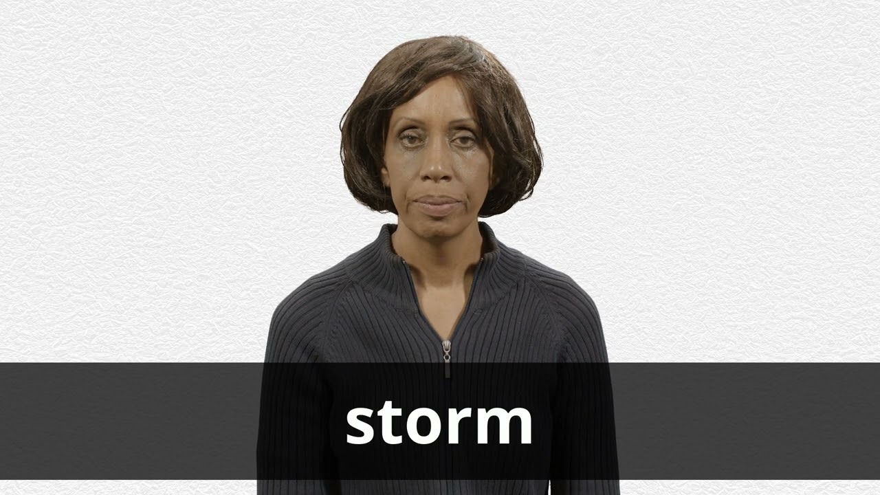 How to pronounce STORM in American English