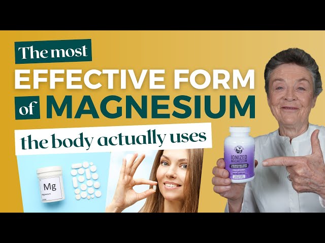 The MOST Effective MAGNESIUM Form class=