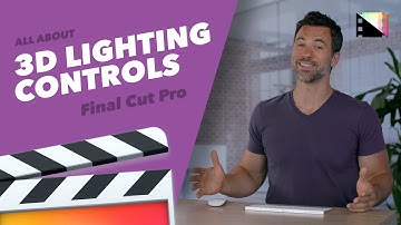 How to Adjust 3D Lighting Controls in Final Cut Pro X