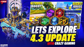 NEW UPDATE 4.3 IS HERE 🔥 SOLO VS SQUAD BGMI 🥵 #shortsfeed #bgmi #pubgmobile