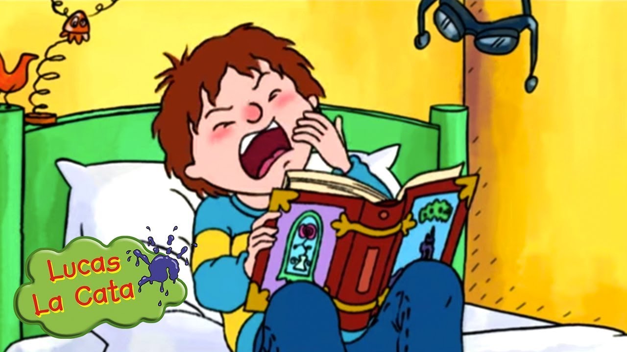 Lire un livre | Lucas La Cata | dessin animé pour petit - YouTube