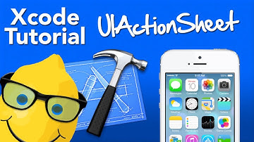 XCode 4 Tutorial UIActionSheet With Actions - Geeky Lemon Development