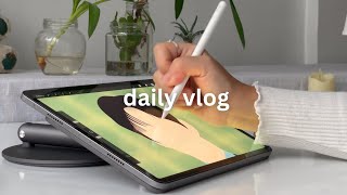 days in my life🩰: unboxing ipad stand, mosaic workshop, visiting manga shop 📖