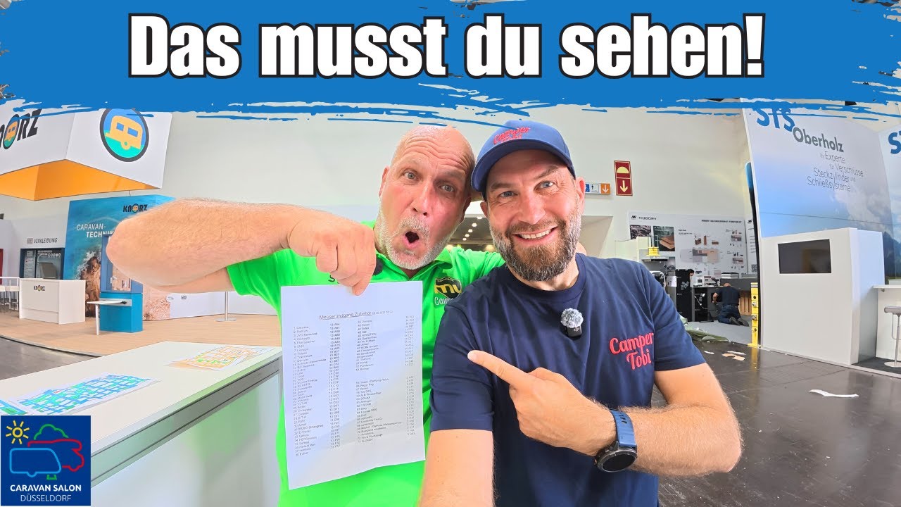 Caravan Salon 2025 Zubehör 🚐🔧 – erste Highlights aus Halle 13!