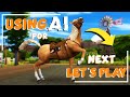 🧡I used an AI to determine our next Let&#39;s Play 🐎💚The Sims 4 Horse Ranch 🧡 SO FUN!!!