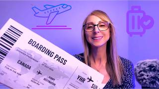 ASMR Airline Check-In Roleplay ✈️ Soft Spoken Baggage Check, Flight Info & Luxury Seat Upgrade! screenshot 4