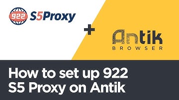 922 S5 Port forwarding with Antik Browser