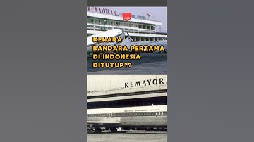 🛫 Kenapa Bandara Pertama di Indonesia Ditutup? 🛫  #kasihpahamyuk #kasihpaham #sejarah #kemayoran
