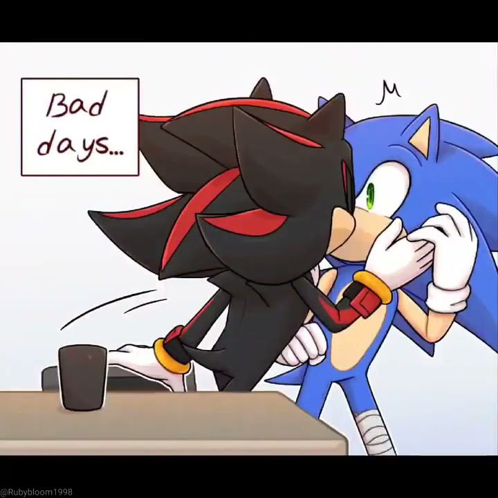 First Kiss X Shadow and the Beast (Sonic Comic Dub) 