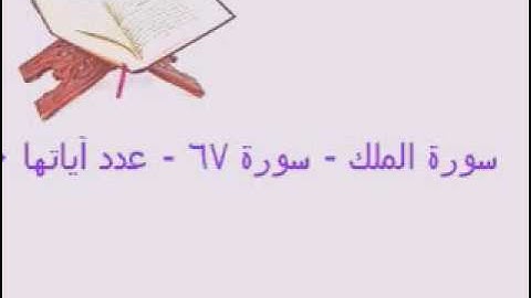 جزء تبارك( 29 ) كاملا القارئ عبد المنعم عبد المبدئ ( بصوت رائع تلاوة تبكي العين وتريح القلب)