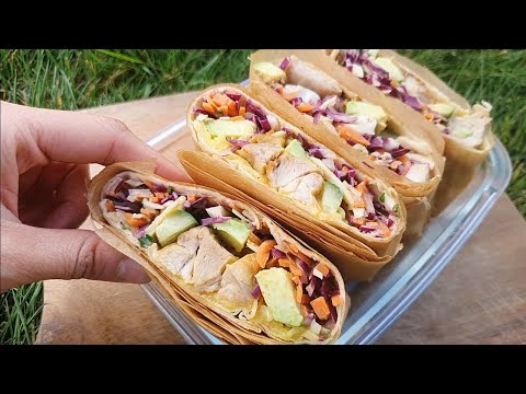 치킨 랩/토르티야 만들기