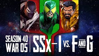 Absorbin' Time? No. It's SCORPIN' Time | Season 40, War 5 | SSx vs. F&G