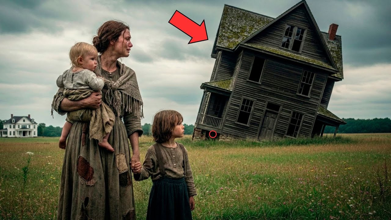 Solo Le Dejaron Una Casa Chueca A La Viuda, Pero Lo Que Halló En Los Cimientos Lo Cambió Todo…