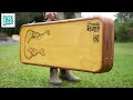 Classy wooden case  how to make it  for travelguitar