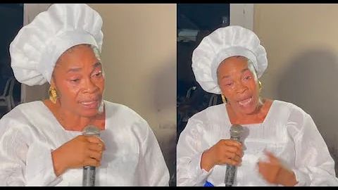 Some Of My Mates Have Babalawo! Actress Remi Surutu Cries While Talking About Her Mom At Her Burial