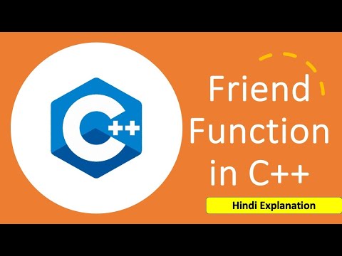 friend function in C++ | C++ tutorials in Hindi |Online Coding classes | object orient programming.