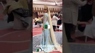 the beauty of the algerien caftan dress  اناقة القفطان الجزائري 😏👌🇩🇿⚘