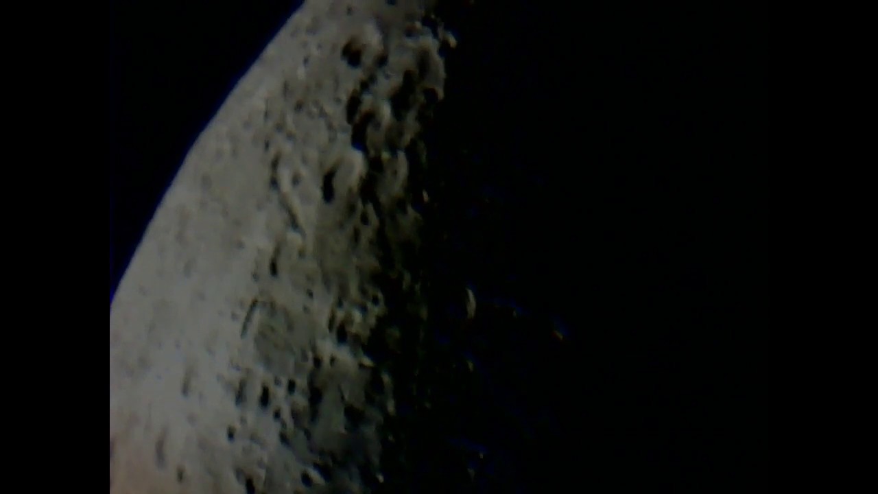 Moon Through 130mm Reflector Telescope Last Night YouTube