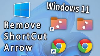 Windows 11: Remove shortcut arrow windows 11 screenshot 3