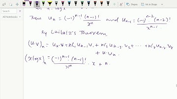 Differentiation : - ( Leibnitz theorem ; Solving problems ) - 89.