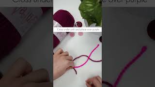 Avoid sewing in more pesky ends with this easy and neat knot!🧶
Avoid sewing in more pesky ends with this easy and neat knot!🧶 Avoid sewing in more pesky ends with this easy and neat knot!🧶