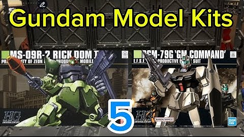 Unit 5 :Gunpla introduction video