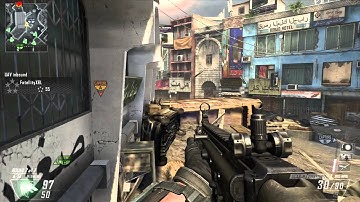 Solo Double Nuclear on Overflow w/Scar H (BO2 Gameplay)